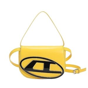 NWOT Fashion Half Moon Women's Shoulder D Handbag, Yellow‎